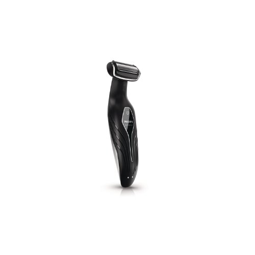 Philips BG2036/32 Bodygroom Plus / Rasieren oder Trimmen für alle Körperzonen / nass und trocken / schwarz-silber
