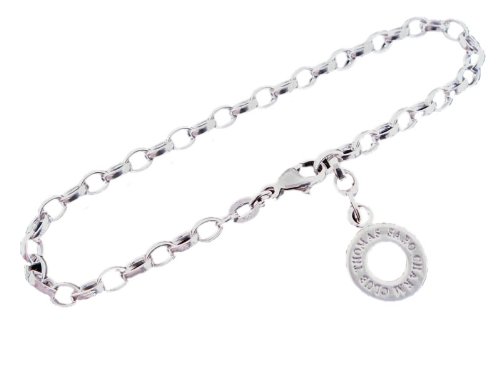 Thomas Sabo Damen-Charm-Armband Charm Club 925er Sterlingsilber Breite: 0.3 cm X0163-001-12-S