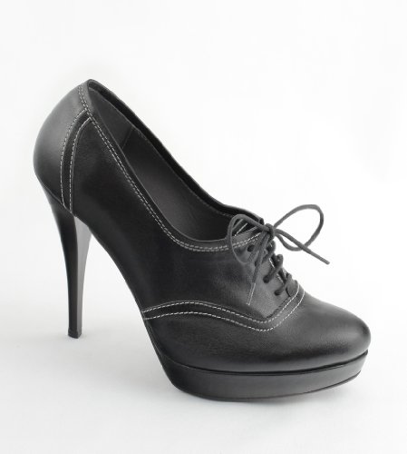 Clarette Schnürpumps Damen Schwarz