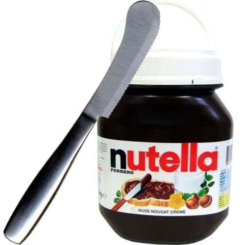 XXL Frühstückspaket, 1x Nutella 5kg + CHG Designer Frühstücksmesser