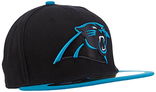 New Era Erwachsene Baseball Cap Mütze NFL On Field Carolina Panthers 59 Fifty Fitted