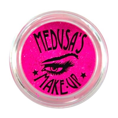 Medusa's Make-Up Lidschatten GLITTER neon red