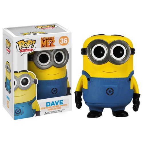 DESPICABLE ME 2 MINION DAVE POP! MOVIES VINYL FIGURE