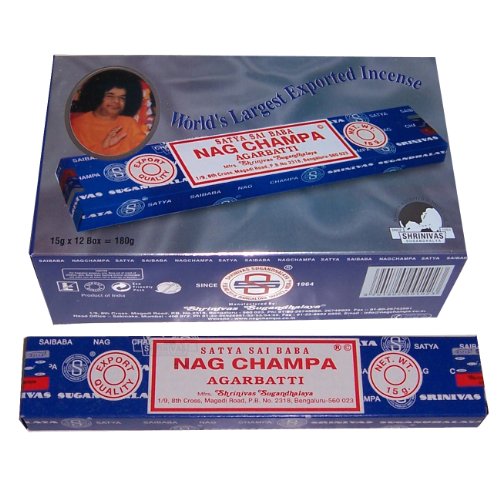 Räucherstäbchen Satya Nag Champa blau 180g Vorratspackung Serie 2011 - kostenloser Versand