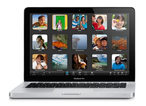 Apple MacBook Pro MD101D/A 33,8 cm (13,3 Zoll) Notebook (Intel Core i5, 2,5GHz, 4GB RAM, 500GB HDD, Intel HD 4000, Mac OS)