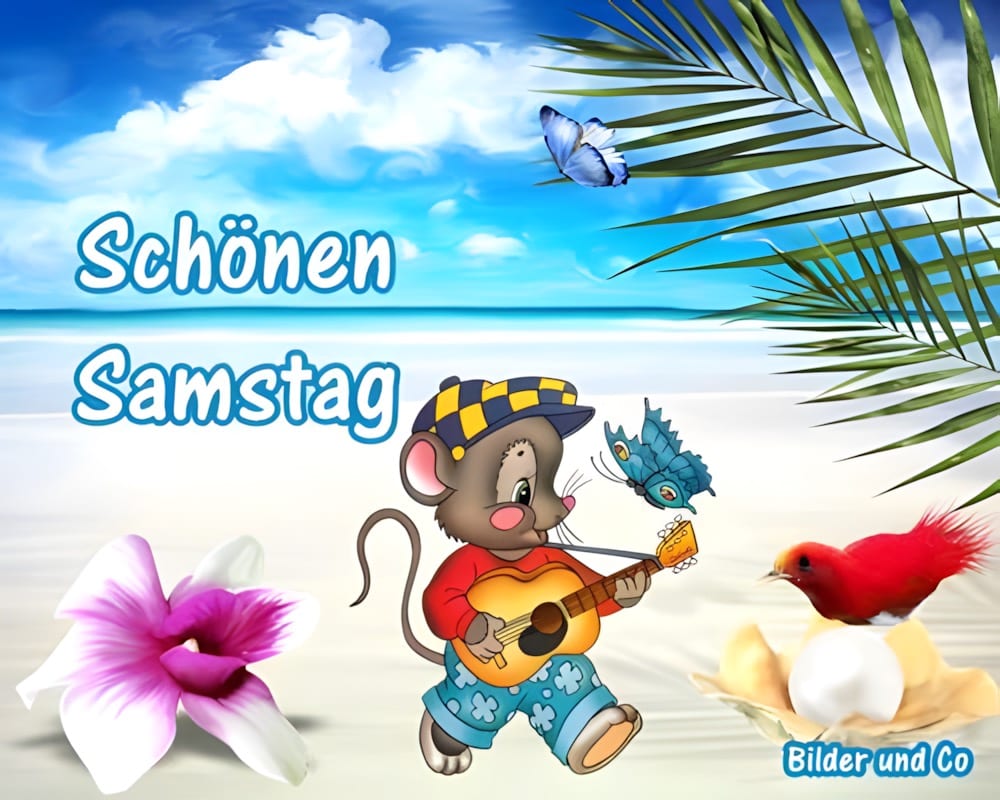 schöner urlaub cartoon