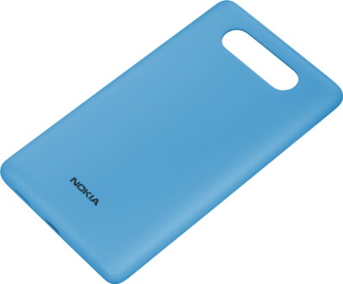 Nokia CC-3041 Cover mit Ladefunktion für Lumia 820, cyan