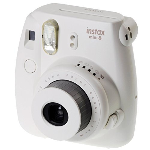Fujifilm 16443852 Instax Mini 8 Sofortbildkamera (62 x 46 mm) weiß