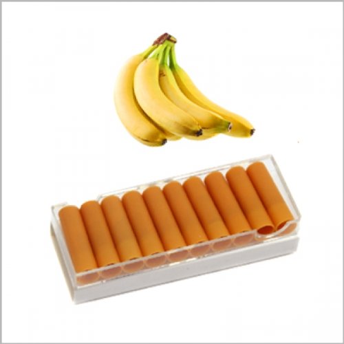 10 x Depots Nikotindepots Banane 0,0 Nikotin Filter für die Elektronische Zigarette von Oramics