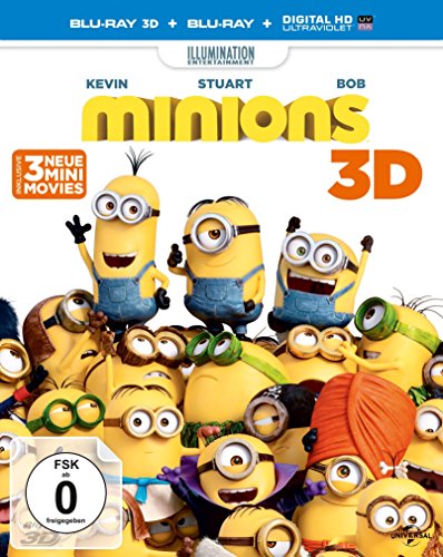 Minions (+ Blu-ray) [Blu-ray 3D]