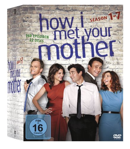 How I Met Your Mother Komplettbox, Seasons 1-7 (exklusiv bei Amazon.de) [22 DVDs]