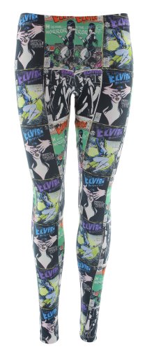 Kreepsville 666 Leggings ELVIRA COMIC COVER Mehrfarbig S