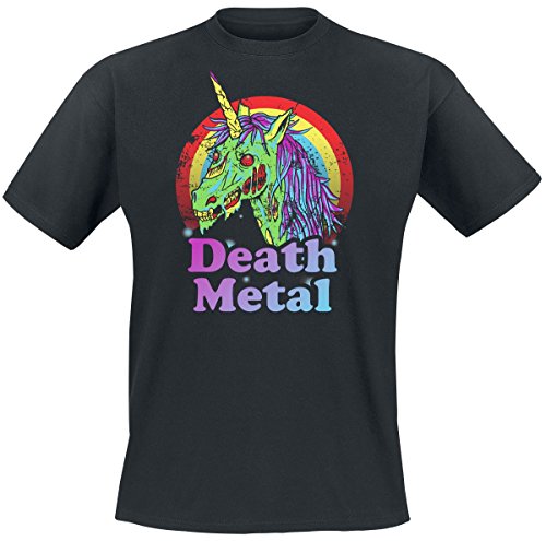 Death Metal T-Shirt schwarz