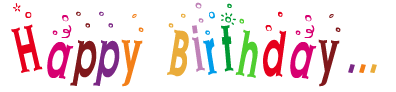 Happy Birthday