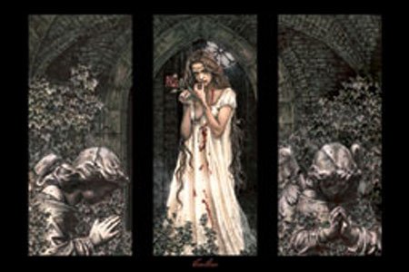 Empire 262394 Victoria Frances - Triptych, Poster ca. 91,5 x 61 cm