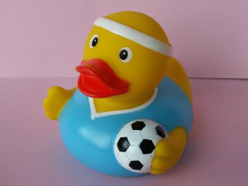 Badeente Gerd Bomber Fußball Ente WM Entchen