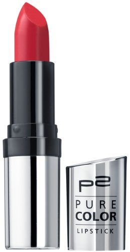 P2 Pure Color Lip Stick Lippenstift, 090 red square, 3er Pack (3 x 1 Stück)