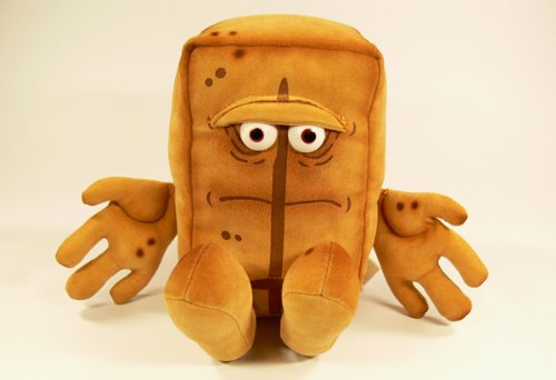 KULTFIGUR BERND DAS BROT ORIGINAL KÖSEN LEDERIMITAT 12 cm