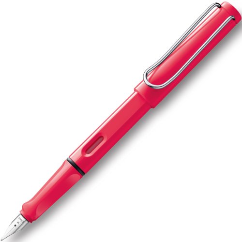 LAMY Safari Neon Coral Füllhalter 041 Feder: F (fein)