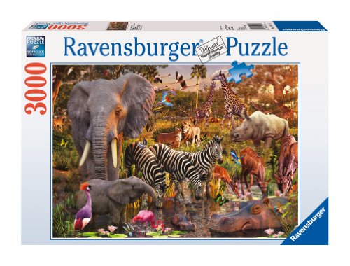 Ravensburger 17037 - Afrikanische Tierwelt - 3000 Teile Puzzle