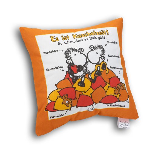 Sheepworld 49197 Baumwollkissen Kuschelzeit