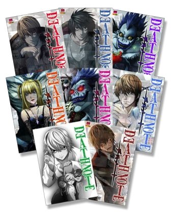 Death Note 1 - 8 (Folge 01 -37) - 8er DVD - Komplettset - Deutsch