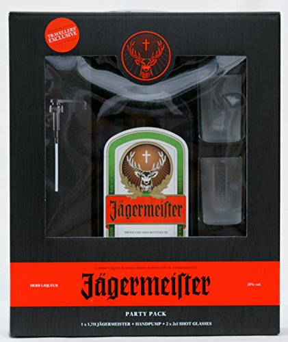 Jägermeister Party Pack 1,75 Liter + Gl.+Pumpe