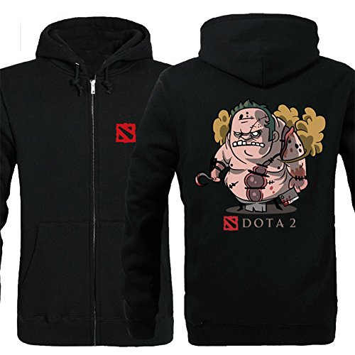 Immortra DOTA2 Kapuzenjacke Pullover Hoodie DOTA2 Schwarz M(EU S)