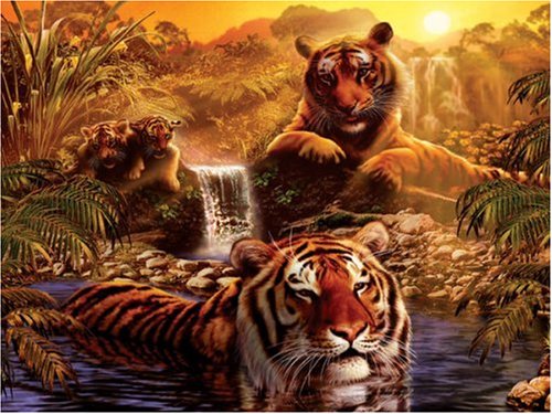 Ravensburger 16646 - Am Wasserloch - 2.000 Teile Puzzle