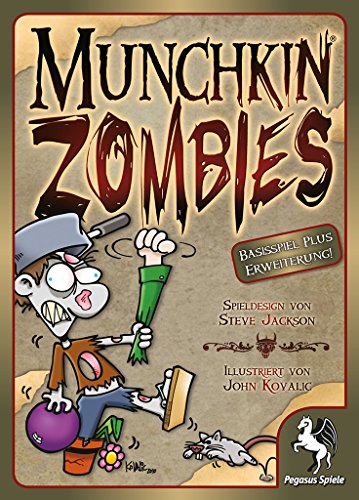 Pegasus Spiele 17138G - Munchkin Zombies 1+2