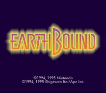Earthbound Super Nintendo US Version