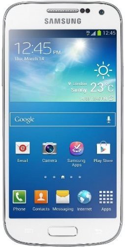 Samsung Galaxy S4 mini Smartphone (10,85 cm (4.27 Zoll) AMOLED-Touchscreen, 8 GB interner Speicher, 8 Megapixel Kamera, LTE, NFC, Android 4.2) weiß