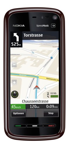 Nokia 5800 XpressMusic Smartphone (GPS, 3,2 MP, WLAN, EDGE, HSDPA, UMTS, MP3, Ovi Karten) red
