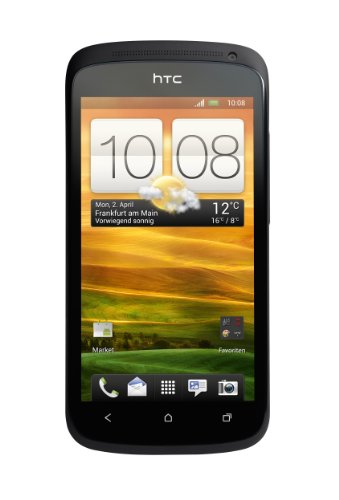 HTC ONE S Smartphone (10,9 cm (4,3 Zoll) AMOLED-Tochscreen, 8 Megapixel Kamera, Android OS) schwarz