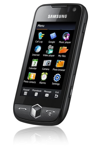 Samsung S8000 Jet Smartphone (Touchscreen, 5MP Kamera, WLAN, HSDPA) rose-black