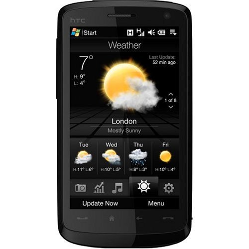 HTC Touch HD (Blackstone) (UMTS, HSDPA, 5MP, Touch Screen, 9,7 cm (3,8 Zoll) Display) Smartphone