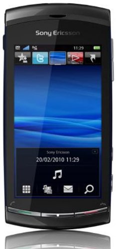 Sony Ericsson Vivaz Smartphone (UMTS, WLAN, 8.1 MP, HD-Video 720p)  Cosmic Black
