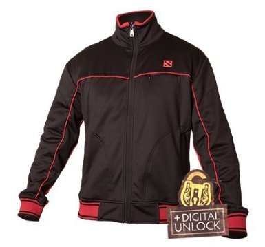 DOTA 2 THE INTERNATIONAL 2013 TRACK JACKET (small) DOTA 2 DIE INTERNATIONAL 2013 JACKE (klein)