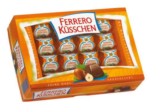 Ferrero Küsschen , 4er Pack (4 x 284 g Packung)