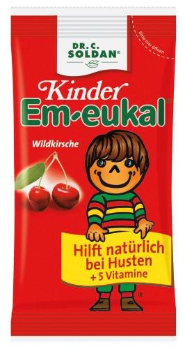 Em-Eukal Kinder Hustenbonbons, 15er Pack (15 x 75 g Beutel)