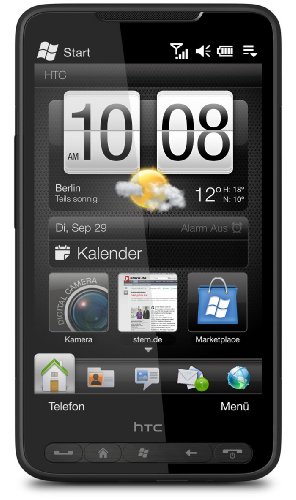 HTC HD2  Smartphone (HTC Sense, 5MP, LED Flash, Windows Mobile 6.5)