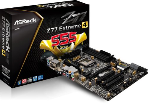 ASRock Z77 Extreme4 Sockel 1155 Mainboard (ATX, Intel Z77, 4x DDR3, DVI-D, HDMI, 4x SATA III, 2x USB 3.0)