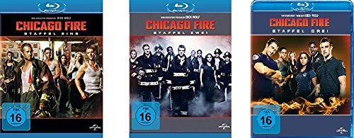 Chicago Fire - Staffel 1 - 3 im Set - Deutsche Originalware [15 Blu-rays]