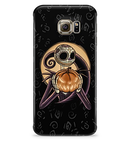 Nightmare Before Christmas Sugar Skull Hard Plastic Snap On Back Case Cover For Samsung Galaxy S6 Edge Handy Schutzhülle