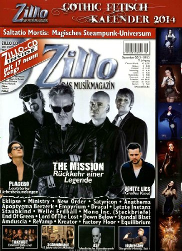 Zillo - Das Musikmagazin [Jahresabo]