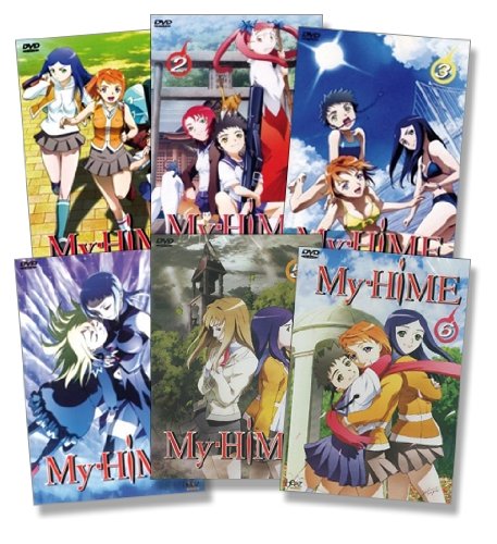 My-HiME - Vol. 1 bis 6, Die komplette Serie auf 6 DVD`s