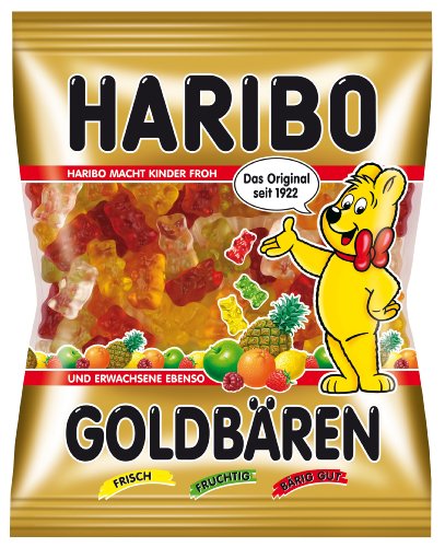 Haribo GmbH & Co. KG: Haribo Fruchtgummi - Goldbären - 1 Beutel à 200 gr