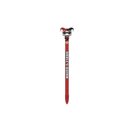 Funko - Stylo DC Comics - Harley Quinn Pop Pen Topper - 0849803098414
