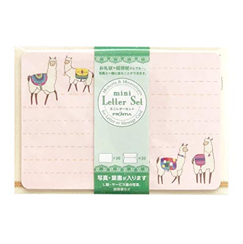 Frontia Briefpapier-Set mit 10 Umschlägen und Karten Rama, 10,2 x 15,1 cm, Japan Import