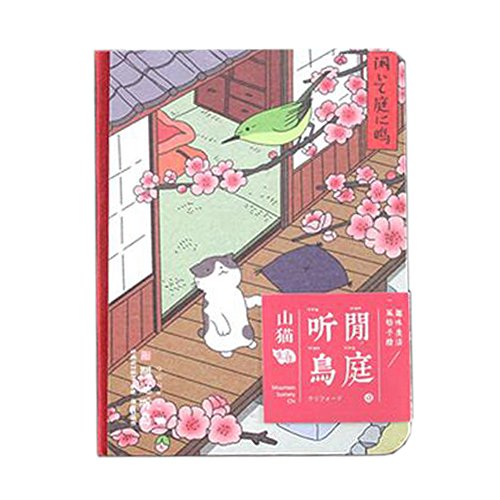 Notizbuch-Briefpapier Niedliche Katzen-Blätter haltbares Qualitätspapier Japan-Kultur, # 5